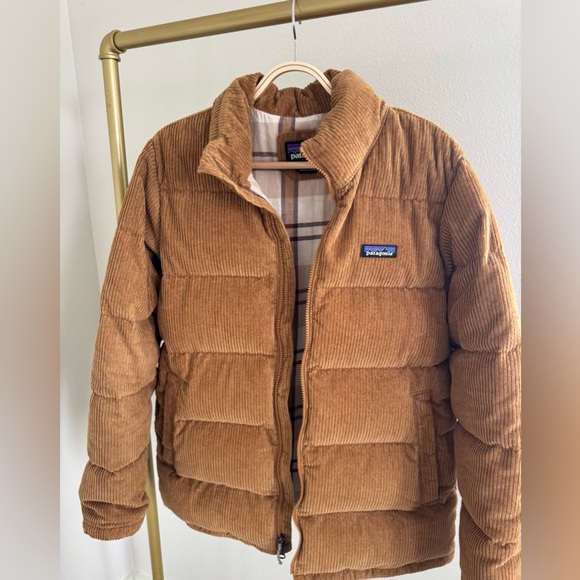 Patagonia Women's Corduroy Puffer Jacket - Brown - Picture 2 of 5